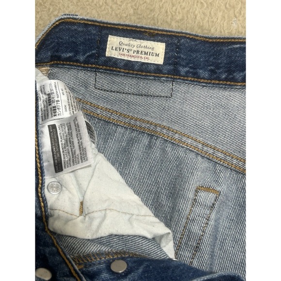 Levis 501 Premium Jeans Mens 26x26‎ *Blue Big E Taper Slim Casual Denim - Picture 3 of 12